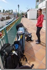 Arriving at our hotel (Gran Canaria 2017)