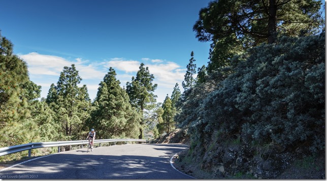 Leonie descending (Gran Canaria 2017)