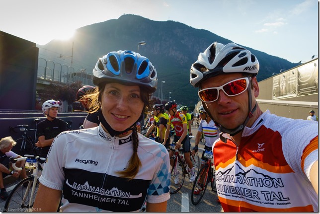 Us at the start line again (Giro delle Dolomiti 2019)