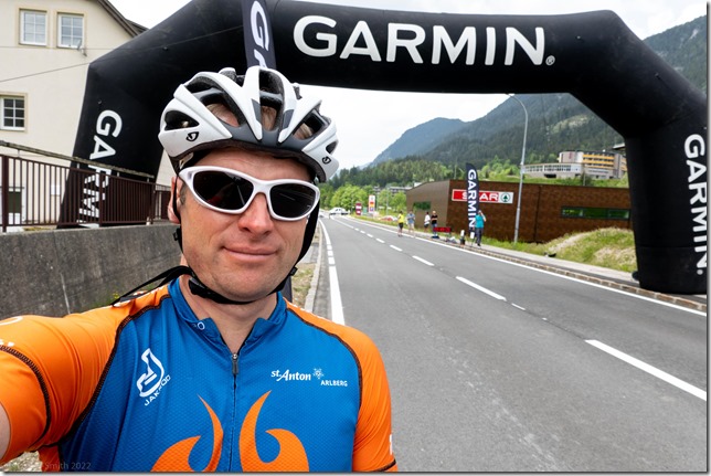 Cris at the finish of Stage 4 in Bad Bleiberg (Tour de Kaernten 2022)