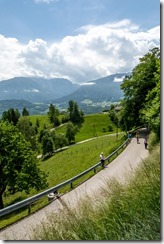 Cyclists finishing Stage 5 (Tour de Kaernten 2022)