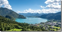 View out over the Wolfgangsee (Worst Holiday Ever Sept 2022)