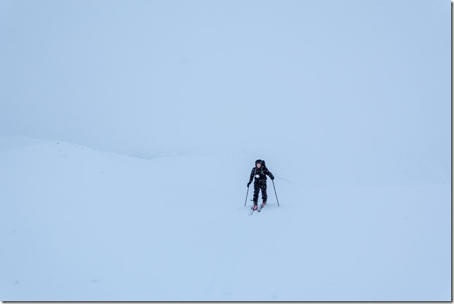 Lots of white (Ski touring Storbekkhøa March 2023)
