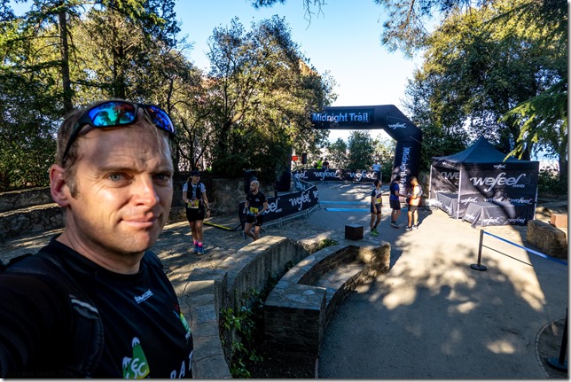 At the start line (Barcelona Midnight Trail 2024)