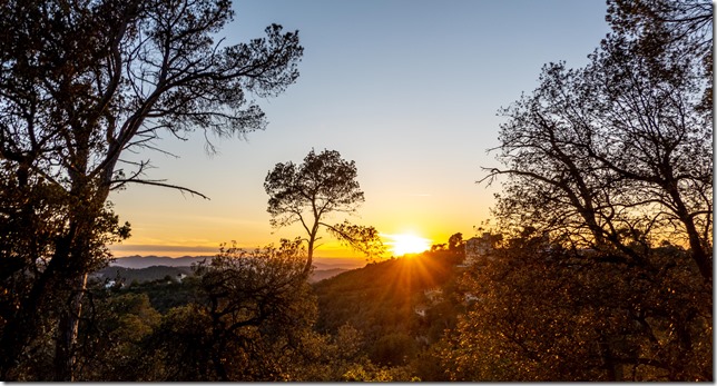 Sunset (Barcelona Midnight Trail 2024)